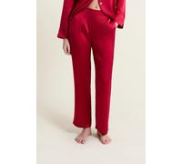 Pantalon de pyjama en soie - Pearly - M - Carmin - Femme - Etam