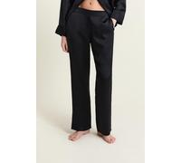 Pantalon de pyjama en soie - Pearly - M - Noir - Femme - Etam