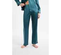 Pantalon de pyjama en soie - Pearly - S - Vert - Femme - Etam