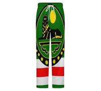 Pantalon De Pyjama Fantaisie En Flanelle Pour Homme Et Femme Pantelon De Nuit Et De Détente Bas De Pyjama Avec Imprimé Drapeau De La République De Tchétchénie Bas De Grande Pantalon De Nuit Large M