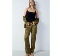 Pantalon de pyjama lisse à motifs - Nasir - S - Mordore - Femme - Etam
