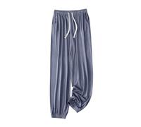 Pantalon de pyjama pour femme Pantalon de maison Taille haute Décontracté Mince Confortable Pantalon de pyjama Couleur unie Grandes tailles Stretch Respirant Pantalon sarouel Maison Taille élastique