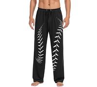 Pantalon de pyjama pour homme avec poches, Multi-Baseball, L