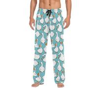 Pantalon de pyjama pour homme motif canard amusant, Multicolore 30 Goose, XXL
