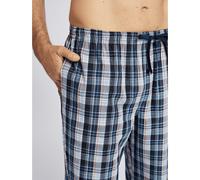 Pantalon de pyjama pour homme, nouvelle collection automne, en coton à carreaux, fin, doux, confortable, avec ceinture élastique et poches, pantalon de détente pour la maison SKCT3E-hui