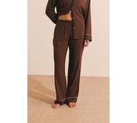 Pantalon de pyjama taille élastique - Romine - L - Roux - Femme - Etam