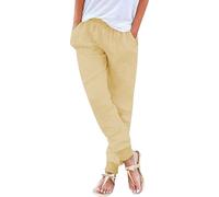 Pantalon de rafting pour femme - Taille et pantalon de bière pour femme, jaune, XXL