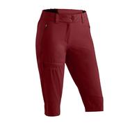 Maier Sports - Women's Lulaka Capri Loop - Short - 42 - Regular - sun dried tomato