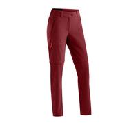 Pantalon de randonnée boucle zippée femme Maier Sports Nata 2 Rouge 38