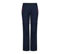 CMP - Women's Zip Off Pant - Pantalon convertible - 44 - b blue / magenta