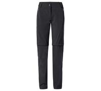 Pantalon de randonnée convertible VAUDE Farley Stretch ZO T-zip Pants II (black) femme 46-long