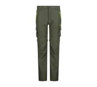 CMP - Boy's Zip Off Pant 4-Way Stretch - Pantalon de trekking - 128 - oil green
