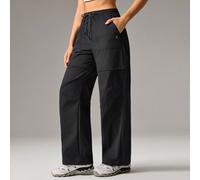 Pantalon de randonnée et de camping pour femmes, résistant à l'eau, jambes détachables, bas de plein air L,M,S,XL,XSUnicoloreTissu tissé