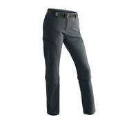 Maier Sports – Pantalon de randonnée convertible Arolla Zip Off Pant Femme Graphite EU 36 Regular