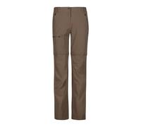 Pantalon de randonnée stretch à fermeture éclair avec poches cargo femme CMP Marron 2XL