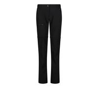 Pantalon de randonnée stretch zippé avec poches cargo femme CMP Noir L