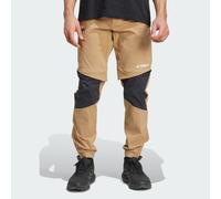 ADIDAS TERREX Pantalon outdoor 'Utilitas' noisette / noir / blanc, Taille S