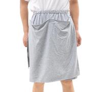 Pantalon de rééducation pour homme, court, léger, avec entrejambe ouverte, élastique, baggy, pantalon d'allaitement, pantalon postopératoire, doux et respirant, couleur unie, pour soins des patients