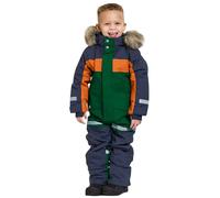 Pantalon de Ski Enfant Rembourré épais Et Chaud Combinaison de Ski Thermique Hiver Combinaisons de Neige Chaude Waterproof Coupe-Vent avec Capuche Softshell D’Extérieur Multisports
