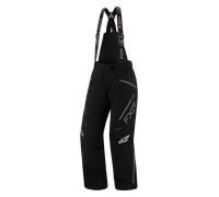 FXR Edge Pantalon de bavoir pour motoneige pour dames, noir-pourpre, taille M 32 pour femmes