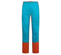 La Sportiva - Ikarus Pant - Pantalon ski de randonnée homme Tropic Blue / Cherry Tomato - L - Regular