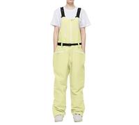 Pantalon de ski pour femme, pantalon de ski extra long pour femme, salopette isolée pour l'extérieur, résistant à l'eau, coupe-vent, avec plusieurs poches, classique et confortable, fermeture éclair