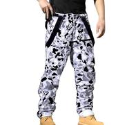 Pantalon de ski pour homme Camouflage Baggy Snowproof Pantalon de | Pantalon de randonnée résistant, coupe ample, respirant, décontracté, coupe-vent, pantalon de stade pour ski d'hiver