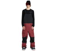Pantalon De Ski / Snow Volcom Rain Gore-tex Bib Overall Burnt Red Homme Rouge 2026 taille L