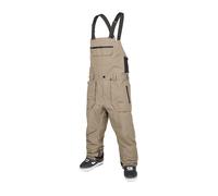 Pantalon De Ski/snow Volcom Rain Gore-tex Bib Overall Chestnut Brown Homme Marron 2025 taille S