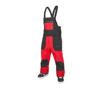 Pantalon De Ski/snow Volcom Rain Gore-tex Bib Overall Crimson Homme Rouge 2025 taille XS