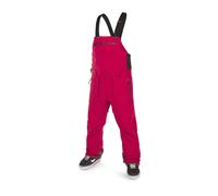 Pantalon De Ski/snow Volcom Rain Gore-tex Bib Overall Red Homme Rouge 2023 taille L