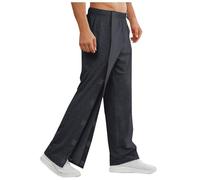 Pantalon de soin pour la rééducation postopératoire en cas de fractures chez les hommes - Pantalon de soin pour paralysie, Noir , L