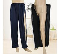 Pantalon de Soins aux Patients, Patients Incontinence for Hommes et Femmes avec Fermeture à Glissière Latérale, Soins hospitaliers à Domicile Les Personnes Handicapées et âgées