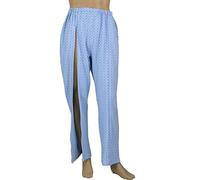 Pantalon De Soins For Incontinence, Pantalon De Patient À Fermeture Éclair, Vêtement De Soins Adapté Aux Patients Souffrant De Fractures, Réutilisable Confortable Et Lavable(M)