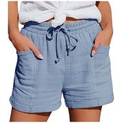 Pantalon de sport à coupe droite à taille haute pour femme, pantalon ample, pantalon décontracté tendance vintage, bleu, XXL