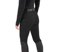 Pantalon de sport équestre pour femme taille haute pour sports d'équitation, gym, yoga, leggings équestres, pantalons en silicone pour femme avec poches pour téléphone, joggers fins et extensibles