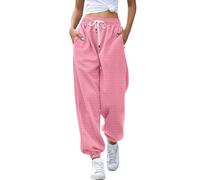 Pantalon De Sport Femme Jambes Larges - Pantalon De Survêtement Décontracté pour Femme Pant Les Loisirs en Plein Air Pantalons Fitness Jogging Chic Pants Simple Pantalons Couleur Pure Jogging
