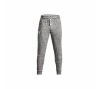 Pantalon de sport long Under Armour Rival Terry Gris Homme Fitness