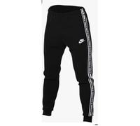 Pantalon de sport - NIKE - Repeat Fleece Jogger - Noir - Coton molletonné - Bande latérale logo répété S