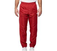 Pantalon de sport pour homme Krismano - Rouge foncé - Coupe droite en polyester