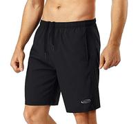Pantalon de sport pour homme,Short de course,Pantalon court,Pantalon de sport,Pantalon de jogging,Pantalon de football pour garçon,Séchage rapide,Avec poche, Noir , XXXL