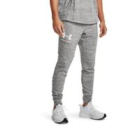 Pantalon de sport - UNDER ARMOUR - Rival Terry - Gris - Coupe fuselée - Évacuation de la transpiration S