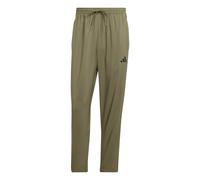 Adidas Pantalon de jogging Essentials 3 Stripes Stanford – ourlet ouvert – Vert L / Regular Homme