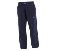 Pantalon de survêtement - Adidas - B lin ft navy pant jr - 53% Coton - Taille élastique - 2 poches avant 11-12 ans