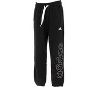 Pantalon de survêtement Adidas Lin ft black pant jr Noir Taille : 9-10 ans Noir G