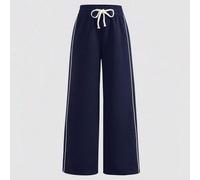 Pantalon de survêtement ample à taille cintrée, imprimé de couleur claire, tenue décontractée pour fille préadolescente, tenue de rentrée scolaire, polyvalent pour tous les jours 8Y,9Y,10Y,11Y,12Y,13Y