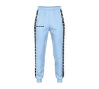 Pantalon de survêtement avec bande Givova Bleu M