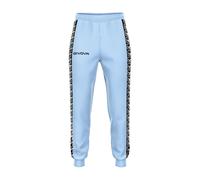 Givova Pantalon de survêtement Terry Band Bleu XS (11-12 ans, garçon)