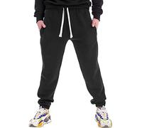Pantalon de survêtement chaud pour homme avec poches - Pantalon en peluche chaude - Bas élastique - Doublure en polaire - Pantalon de jogging à jambe droite - Pantalon de travail cargo - Pantalon de