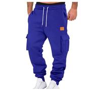 Pantalon de survêtement de Jogging Homme Mode Taille Élastique Large Workout Pantalons de Travail Hiking & Jogging pour Le Sport, Les Loisirs, Le Fitness Activewear Workout Long Sweatpants